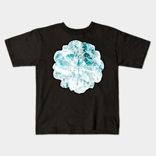 Ocean flower design Kids T-Shirt